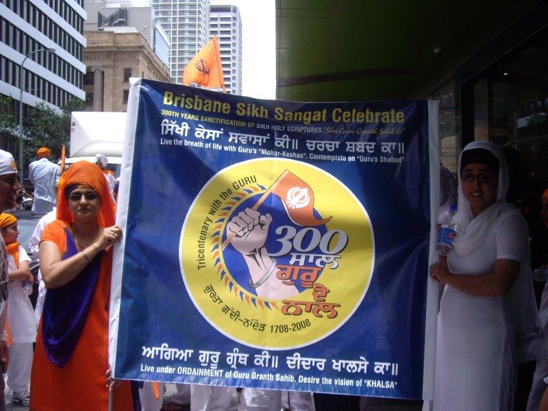 Nagar Kirtan through Brisbane CBD, 2008