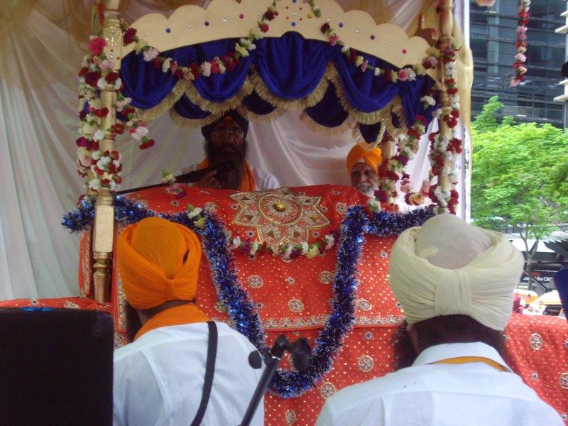 Palki Sahib float, Nagar Kirtan 2008