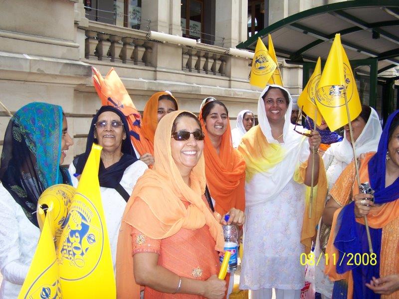 Sangat at the Nagar Kirtan, 2008