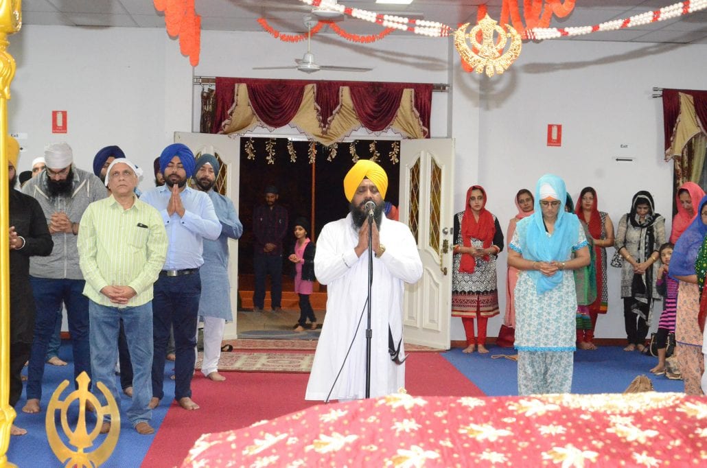 Ardas in the Darbar Sahib