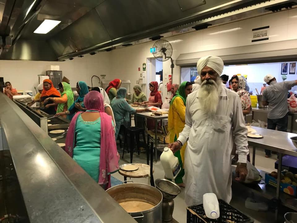The langar kitchen