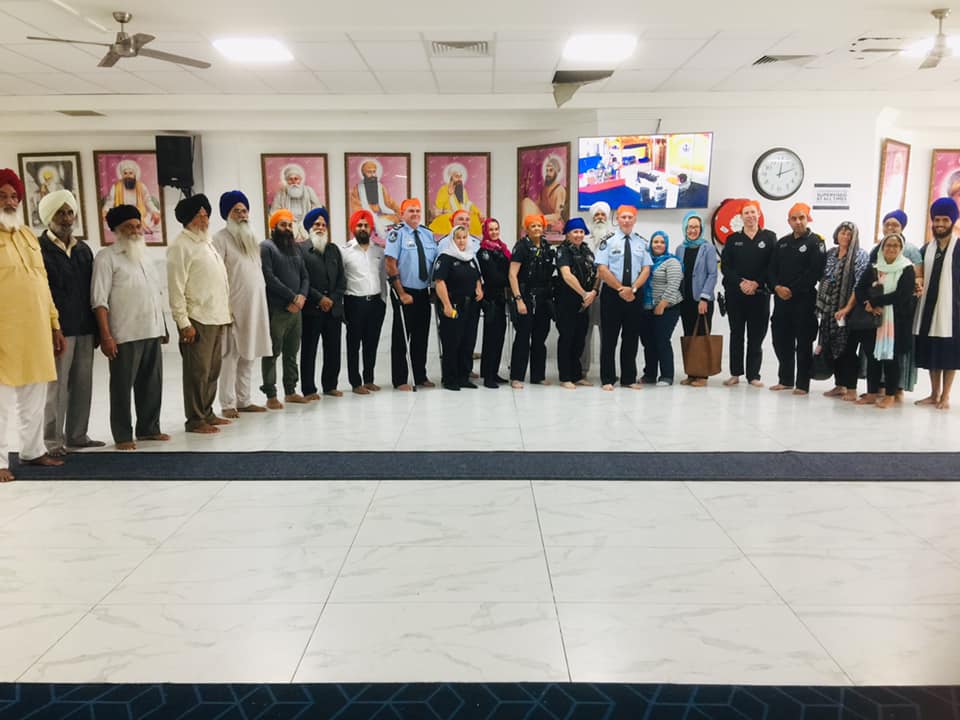 Queensland Police visit